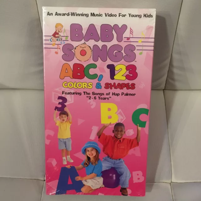 BABY SONGS ANIMALS VHS Sings Of Hap Palmer Tested Ok $7.50 - PicClick