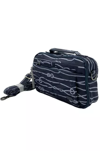 Lug RFID Top Handle Crossbody Bag Scoop 2 Nautical Navy