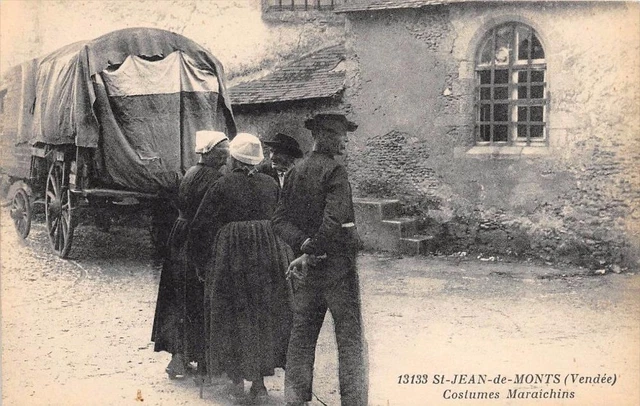 Vendee Maraichine Jeune Maraichin En Yole