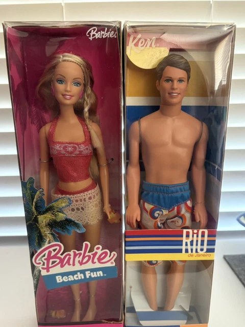 BARBIE BEACH FUN Barbie and Ken Rio Doll, PicClick AU - Main Image