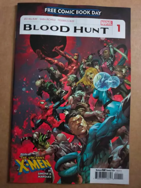 Free Comic Book Day 2024 Fcbd 2024 Blood Hunt X-Men #1