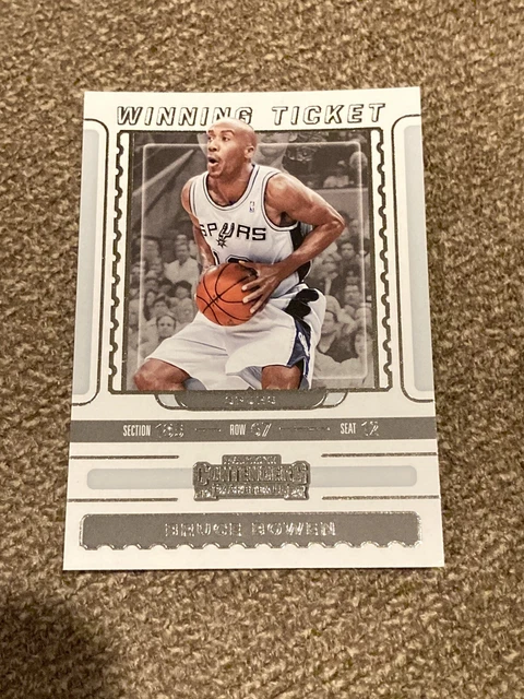 2019-20 Panini Contenders Winning Ticket #28 Bruce Bowen Spurs Defensive Master