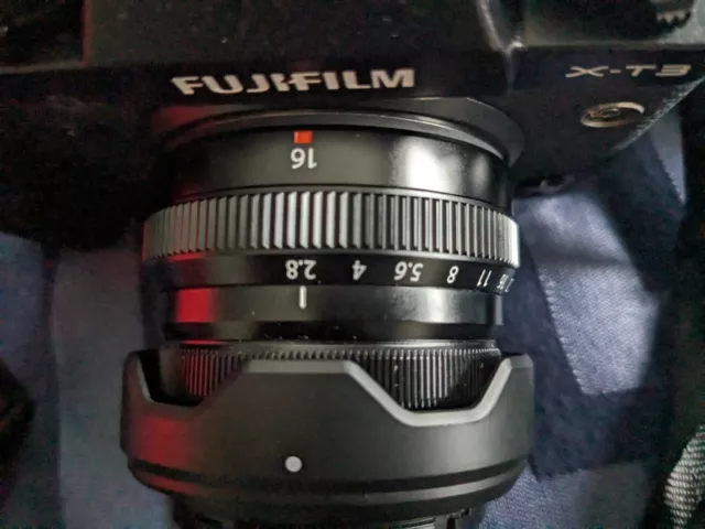 Fuji XF 16mm f2.8 R WR Lens Fujinon Wide Angle Prime Lens.