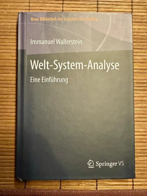 Welt-System-Analyse Eine Einführung Immanuel Wallerstein Buch Deutsch 2018