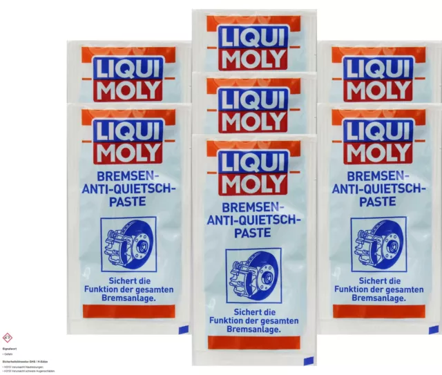 3 X PÂTE anti-grincement Liqui Moly 200 ml (boîte à pinceau) sécurité  fonctionnelle EUR 93,92 - PicClick FR
