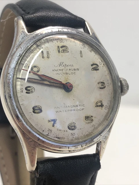 Montre vintage Super Ancre suisse annees 60 mécanique 17 rubis - Montres & Bijoux