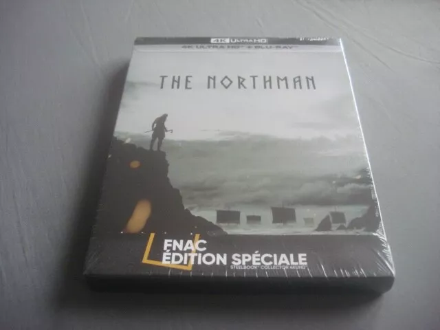 Blu ray 2D + 4K steelbook "The Northman" édition française FNAC