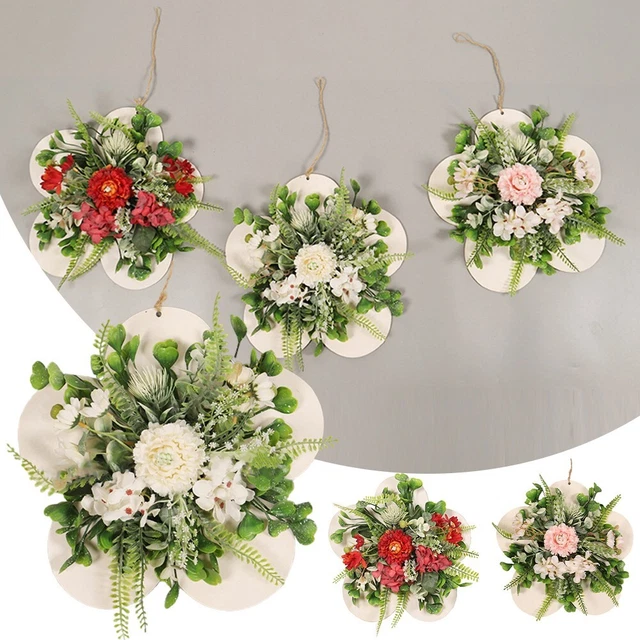 Elegante e invitante ghirlanda da parete porta anteriore perfetta per le feste!
