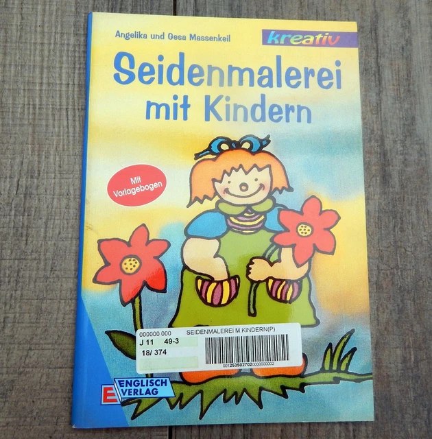 Seidenmalerei mit Kindern