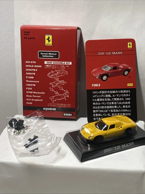 Lot MASUDAYA 5 Voitures Miniatures 1/87 Métal Japon : Ferrari, Lamborghini, Maserati, Porsche