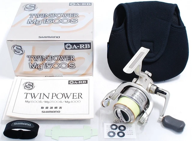 SHIMANO TWIN POWER Mg1500S TwinPower Mg 1500 Excellent