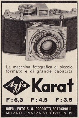 1933 Old Advertising Agfa Y8621 Pellicule Photo Agfa Superpan Advertising D'Epoca 