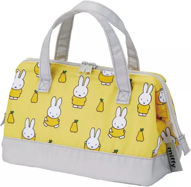 Miffy lunch tote bag Yellow Cold Insulation Bento bag S Skater KGA1-A NEW JAPAN