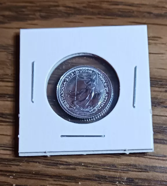 2019 Britannia 1/10 oz Platinum Bullion Coin