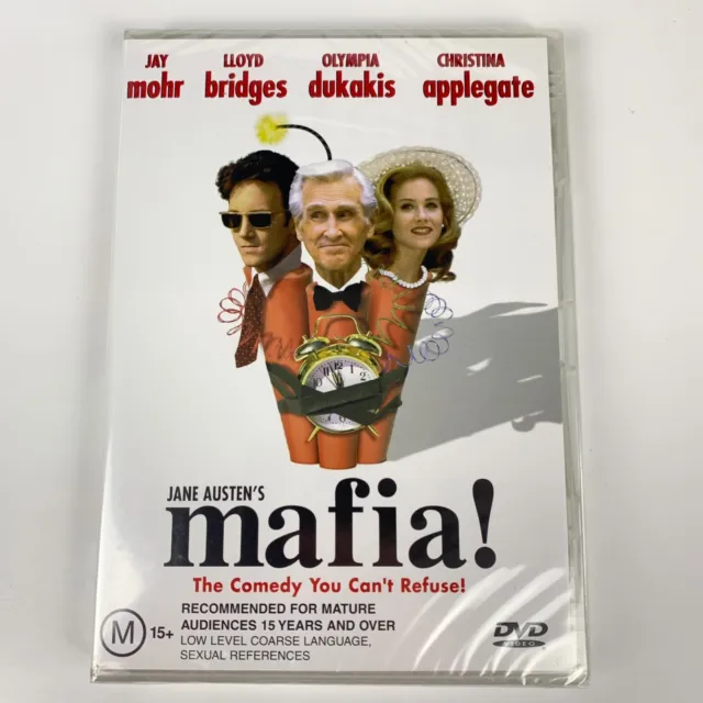 Mafia (DVD, 1997) Christina Applegate, Lloyd Bridges, Jay Mohr Reg 4 new sealed