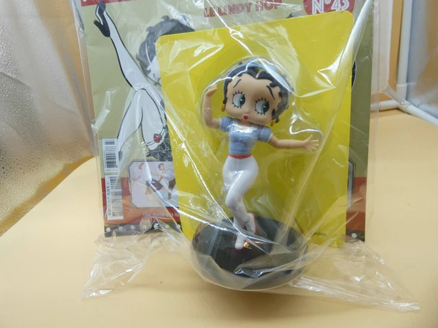 Figurine Betty Boop N°61 Le Be Bop - Hachette - Résine - Neuf - Collection Pin-up
