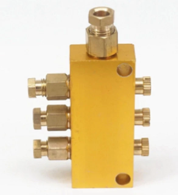 Aluminum Lube Oil Piston Distributor Value Manifold Philippines
