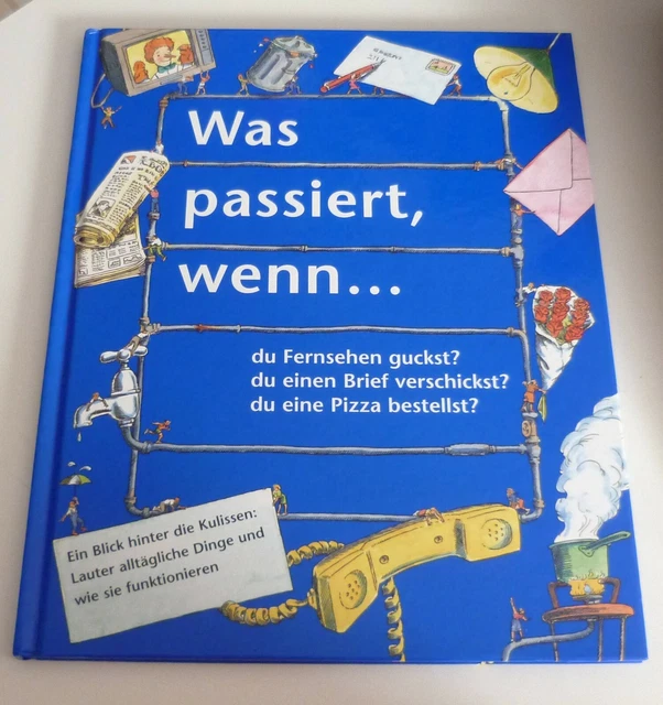 WAS PASSIERT WENN... Ein Blick hinter die Kulissen... HCGroßformat, neuwertig! EUR 9,99