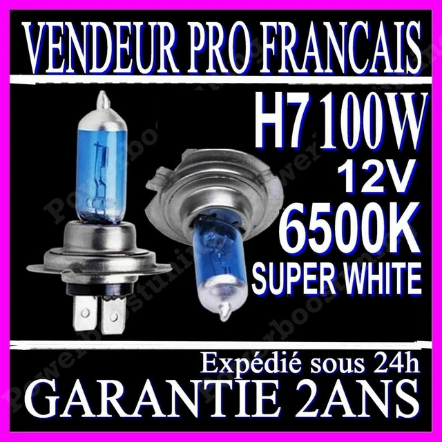 Ampoule H7 100w Ampoule Phare H15 Xénon 100W 55/15W Super White 6500K - Pour Voiture, Feux De Jour Et Phares Ampoule H7 55 W - Foto 8