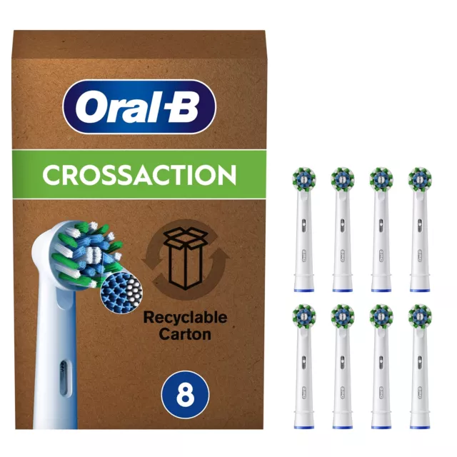 Oral-B Pro Cross Action Brossettes pour Brosse à dents électriques, Pack De 16 U