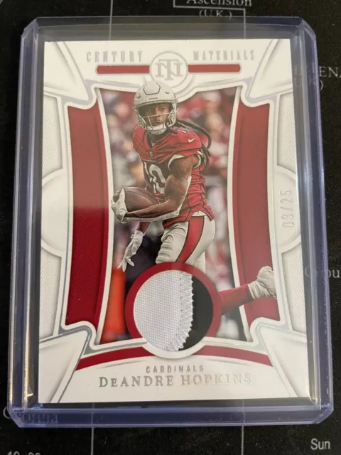 2022 Panini National Treasures DeAndre Hopkins Jersey Patch #/25
