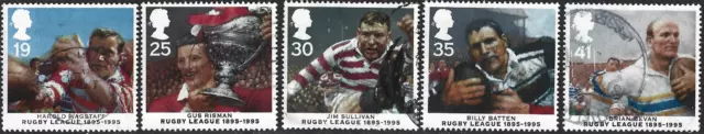 1995 Sg 1891/1895 Centenary of Rugby League Fine Used