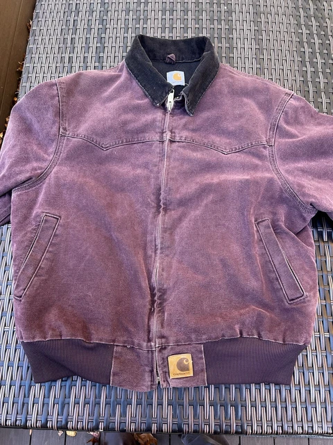 カーハートサンタフェジャケットJ14 BRG Size M