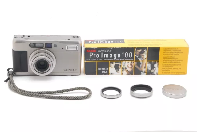 LCD Works [NEAR MINT w/Strap] Contax TVS II Point & Shoot 35mm Film Camera JAPAN