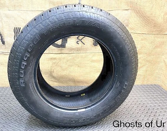 Beefy Single - BFGoodrich Rugged Trail T/A 245/65R17 105 H LT Tire - 12/32 Tread