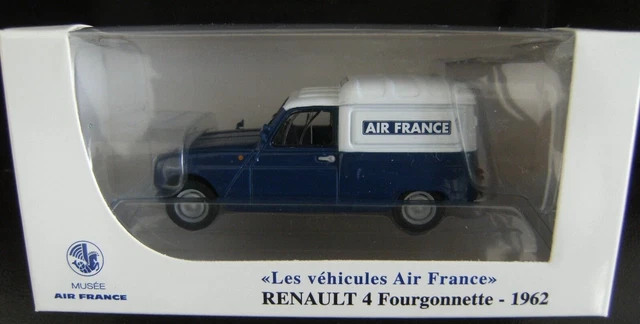 Miniature ODEON 1/43 – Renault 4L Fourgonnette Assistance Alpine – Bleue – Neuve