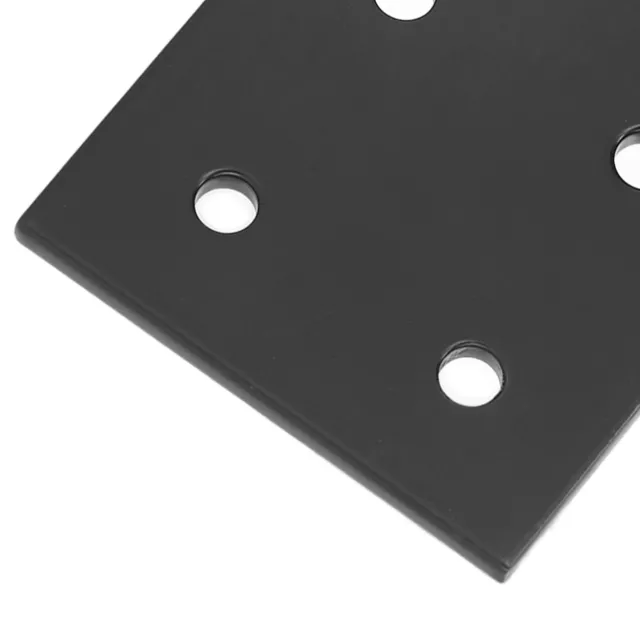 2 X Joining Plate 6 Holes Rust Flat Connecting Plate For Machinery Furnitures 6✈