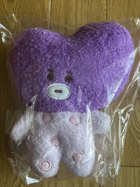 BT21 TATA Purple Plush Doll Stuffed Toy LINE FRIENDS BTS V