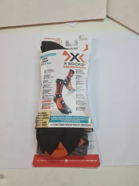 Calzini X-SOCKS Trek Lino 4.0 Men-Taille UE45/47