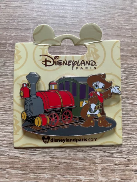 Disney Pin - Big Thunder Mountain - Daisy Duck - Disneyland Paris