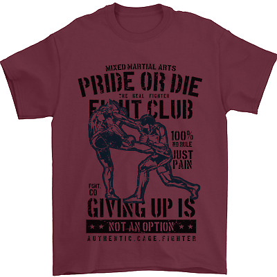 Pride MMA Muay Thai Arti Marziali Miste da Uomo T-Shirt Di Cotone Gildan 2