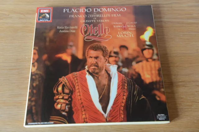 Verdi Domingo  Ricciarelli  Maazel ‎Otello  2 LP box HMV X 27 0461 3