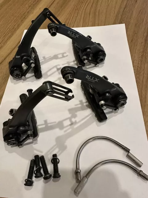SHIMANO XTR BRAKE Set BR M951 M950 V Brakes Retro MTB 80.00