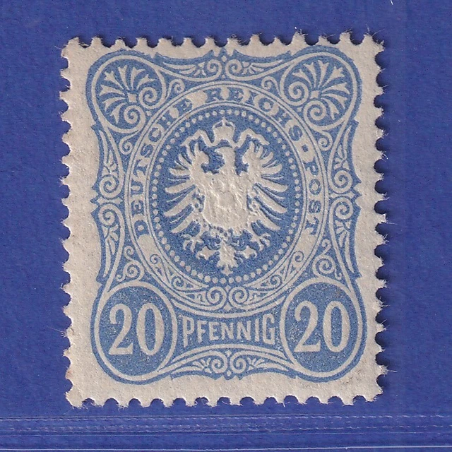 Deutsches Reich 20 Pfennig Mi.-Nr. 42 I a ungebraucht * gepr. ZENKER BPP
