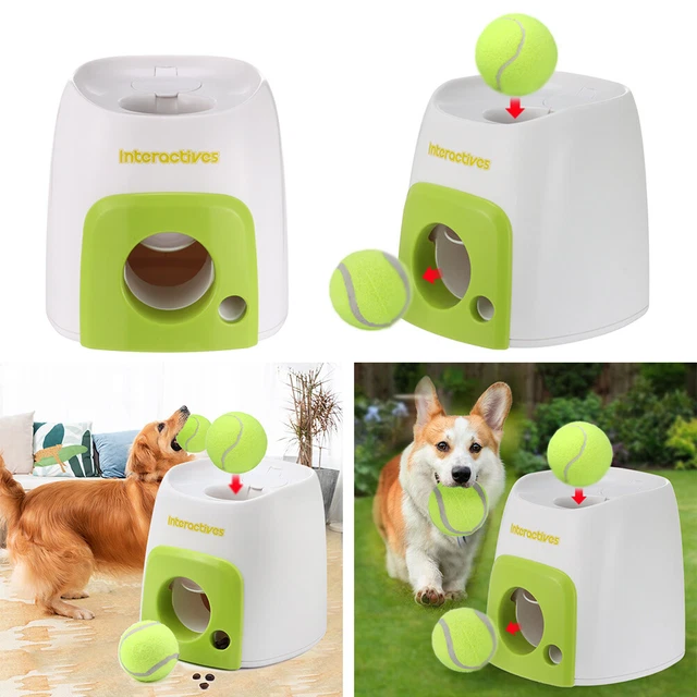 Launcher Food Reward Machine Smart Feeder Throwing Mmachine Pet Ball Thrower