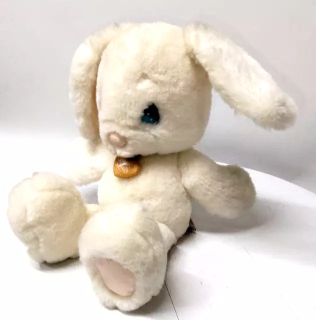 VTG Applause Bunny Rabbit PLUSH White SNOWBALL 1985 Precious Moments  #4559 Rare