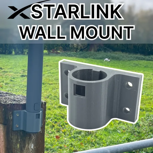 Support Mural Plat pour Antenne Starlink V2