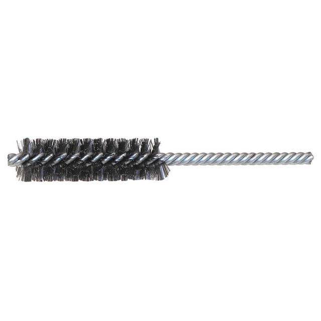 WESTWARD 88388 Double Spiral Tube Brush,3/4" Dia.,PK10