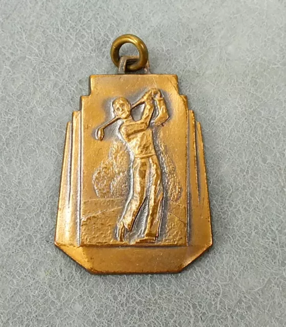 Vintage U.S. ROYAL GOLFBALLS Medal HOLE IN ONE Charm AWARD