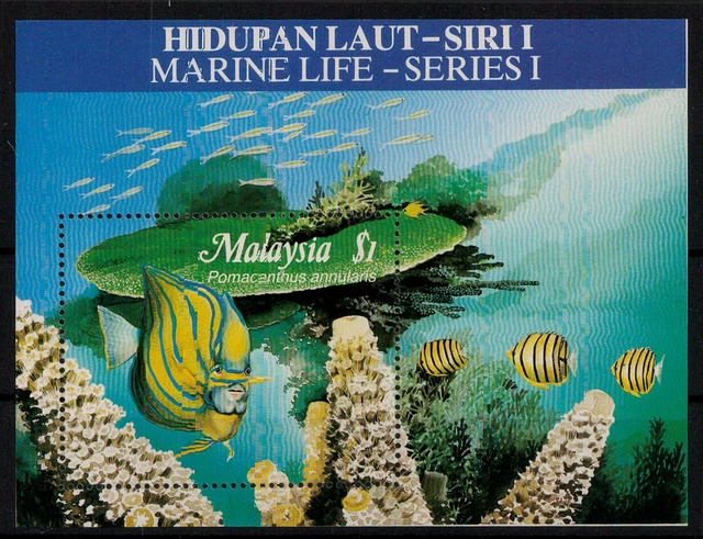 Malaysia; 1 $ Meeresschnecken 1988 **