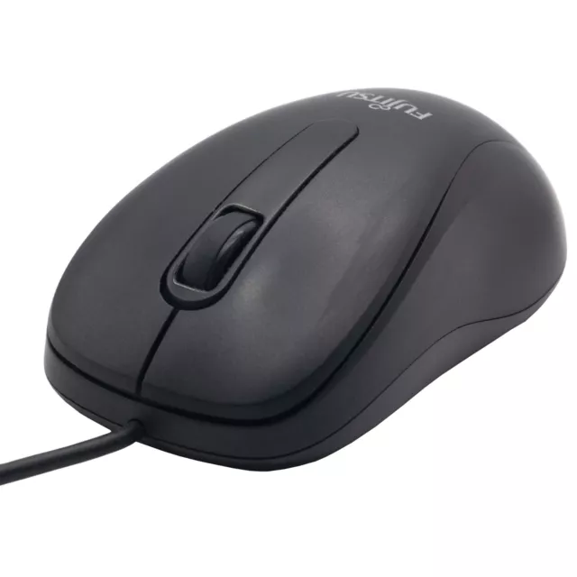 Fujitsu M520 Mouse Cablato Usb Con Filo Computer Fisso Desktop La [Ricondizionat