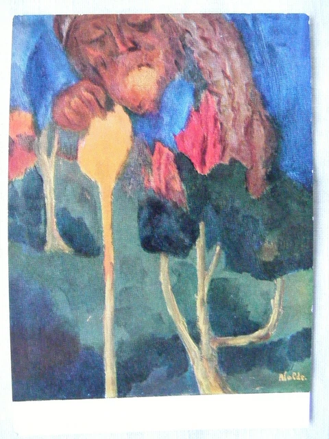 46+ Emil Nolde Der Große Gärtner Postkarte, Ganz oben im bild
