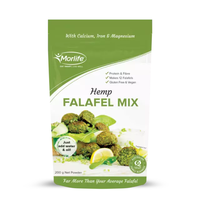 Morlife Hemp Falafel Mix 200g | Vegan Food Gluten Free