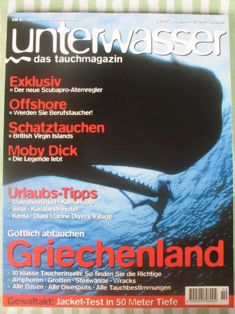 unterwasser - das tauchmagazin / Griechenland / Ausgabe 10/2000