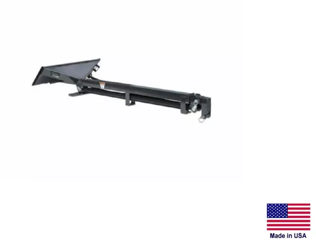 TELESCOPING BOOM Hydraulic Jib Hoist for Skid Steer Loaders - 9 Ft to 21 Ft TELESCOPING BOOM Hydraulic Jib Hoist for Skid Steer Loaders - 9 Ft to 21 Ft