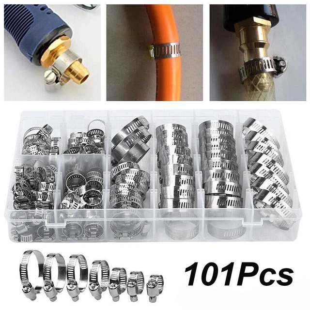 Fittings Metal Hardware Cable Fasteners Pipe Clips Pipe Mounting Fix Hose Clamp